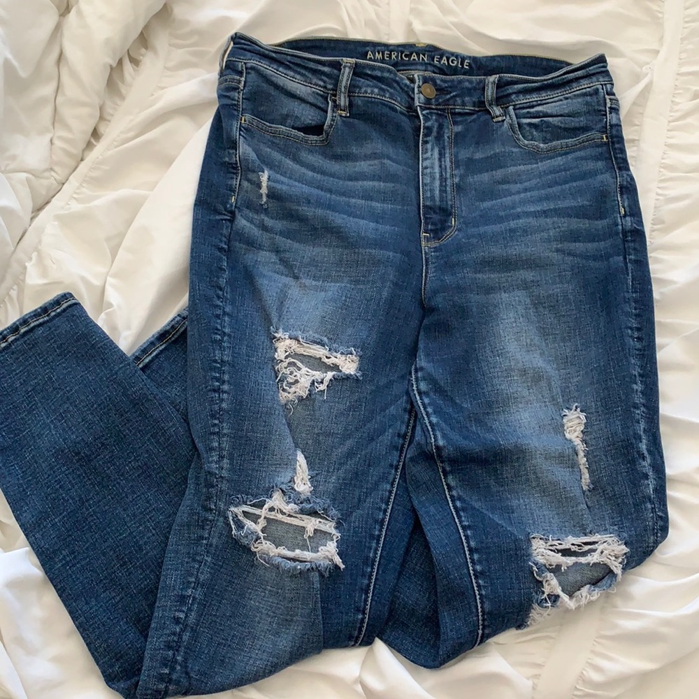 American eagle super stretch jeans